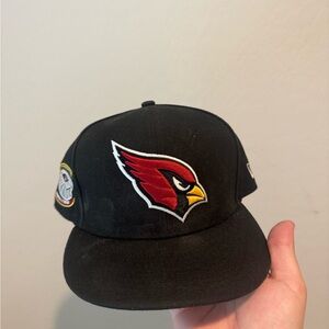 Black Cardinals Hat Inaugural Season Patch 7 5/8